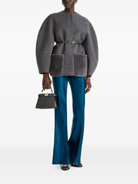 FENDI patch-pocket jacket - Grey