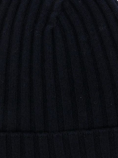 Jil Sander ribbed beanie - Blue - zdjęcie produktu nr 2