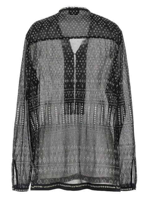 ISABEL MARANT Nickie blouse - Black - zdjęcie produktu nr 2