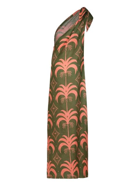 Johanna Ortiz Seaweed one-shoulder dress - Green - zdjęcie produktu nr 2