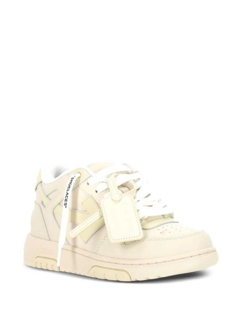 Off-White arrow leather sneakers - Neutrals - zdjęcie produktu nr 2