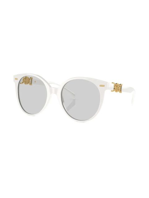 Versace Eyewear round-frame sunglasses - White - zdjęcie produktu nr 2