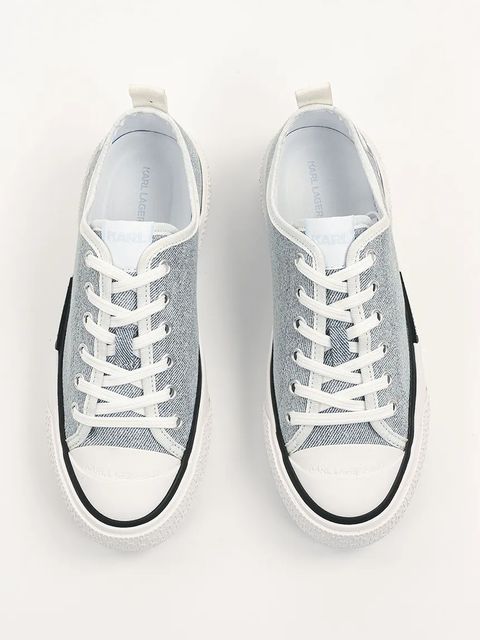 Karl Lagerfeld tenisówki KAMPUS MAX III kolor niebieski KL60614T