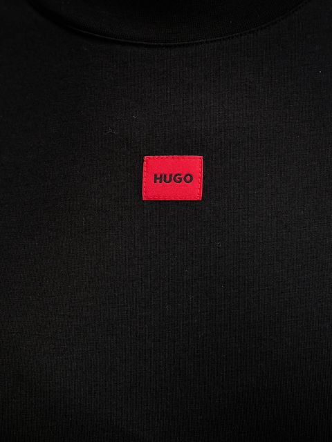 HUGO t-shirt damski kolor czarny 50556807