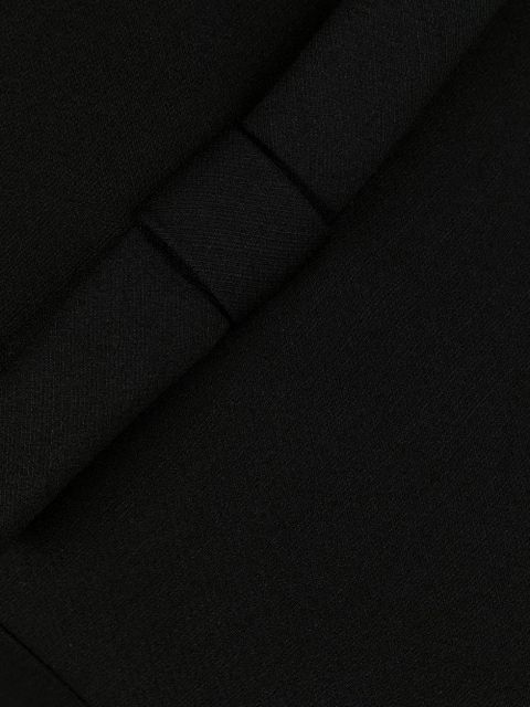 Valentino Garavani bow-detail A-line mini dress - Black