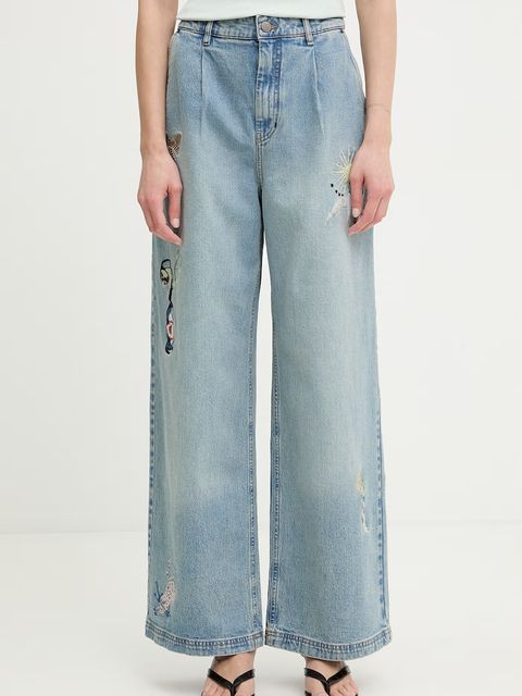 MUNTHE jeansy wide leg damskie BRALI - zdjęcie produktu nr 1