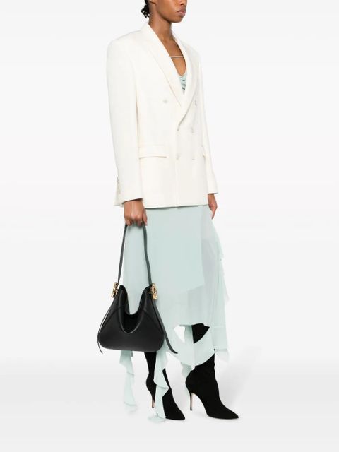 Lanvin Melodie leather shoulder bag - Black