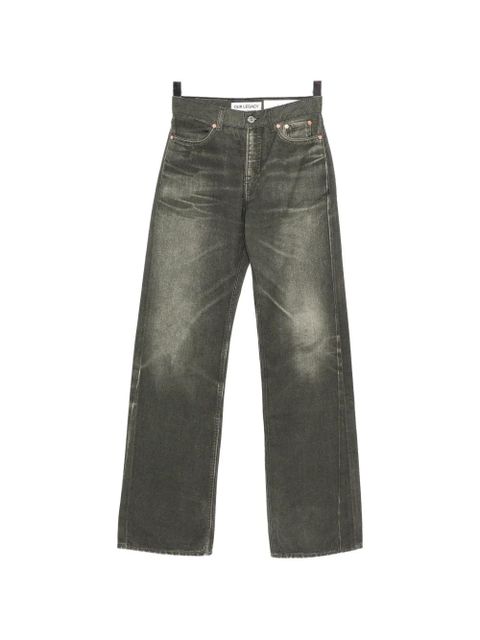 OUR LEGACY aurora-print jeans - Black