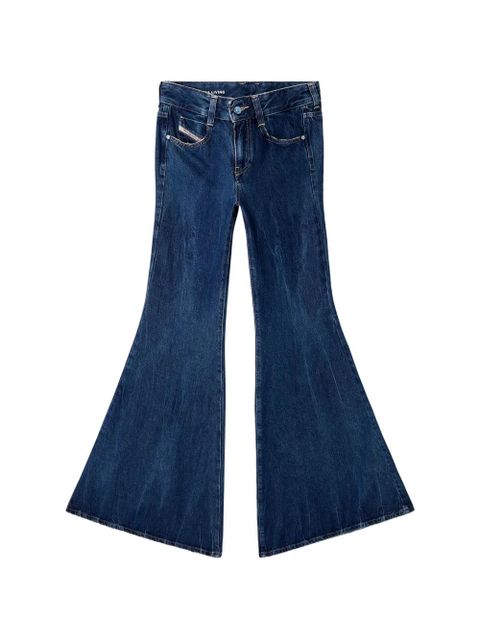 Diesel 1970 D-Bleess 09n61 flared low-waist jeans - Blue - zdjęcie produktu nr 2