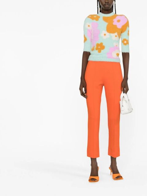 Sportmax mid-rise cropped trousers - Orange - zdjęcie produktu nr 2
