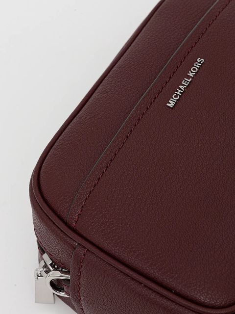 MICHAEL Michael Kors torebka skórzana kolor bordowy 32F5SJ6C5L