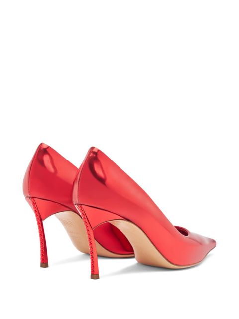 Casadei 80mm Alice Blade pumps - Red