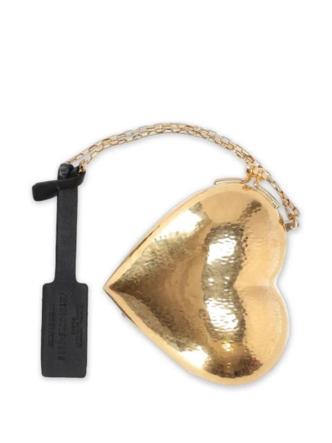 Saint Laurent heart mini bag - Gold - zdjęcie produktu nr 2
