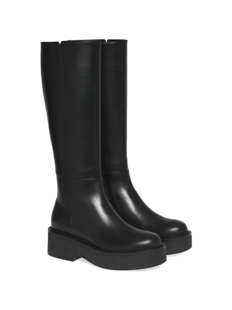 Gianvito Rossi Hiro leather boots - Black - zdjęcie produktu nr 2