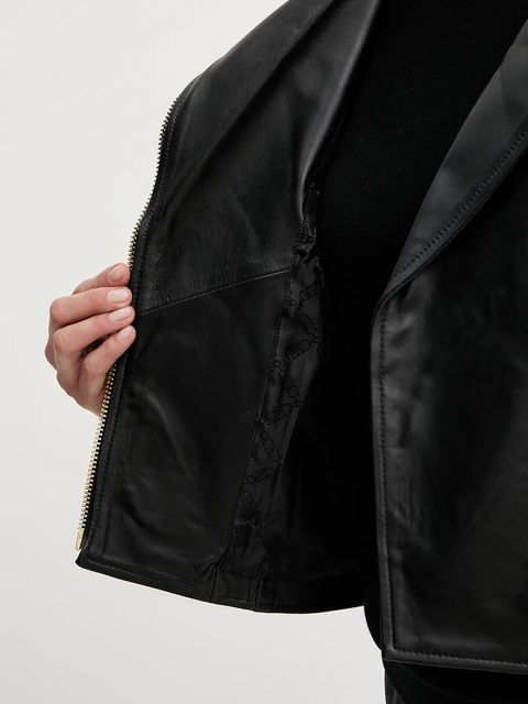 MICHAEL Michael Kors ramoneska skórzana