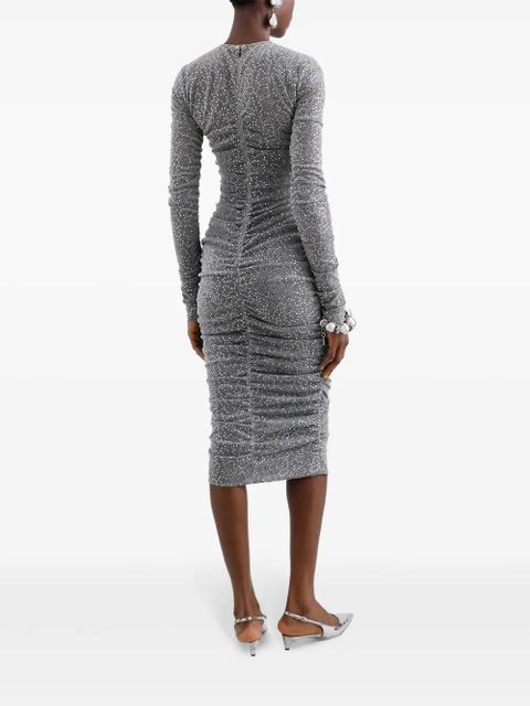 Dolce & Gabbana sequinned midi dress - Grey - zdjęcie produktu nr 2