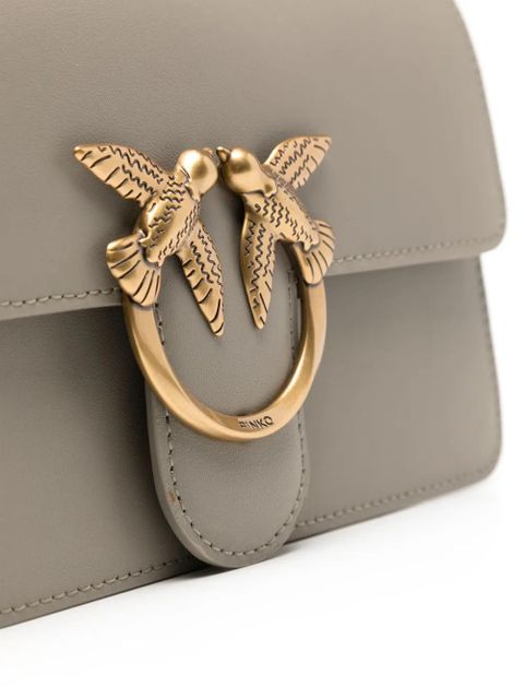 PINKO mini Love One shoulder bag - Brown - zdjęcie produktu nr 2