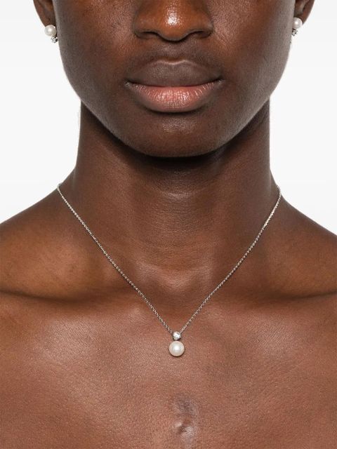 Swarovski Matrix earrings and necklace set - Silver - zdjęcie produktu nr 2