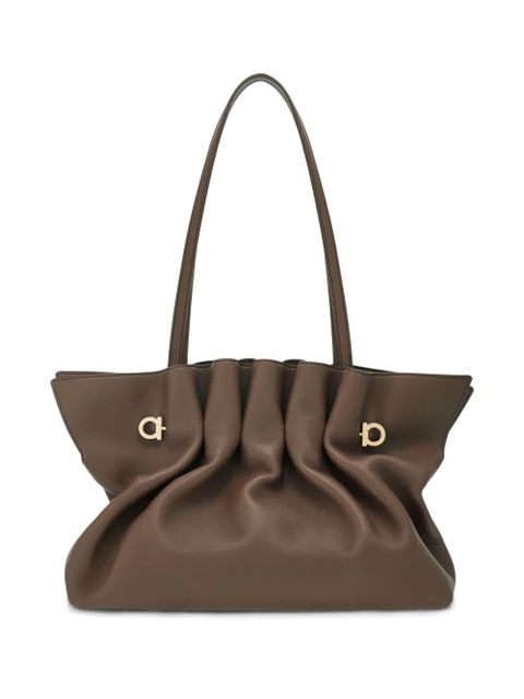 Ferragamo medium Soft shoulder bag - Grey - zdjęcie produktu nr 2