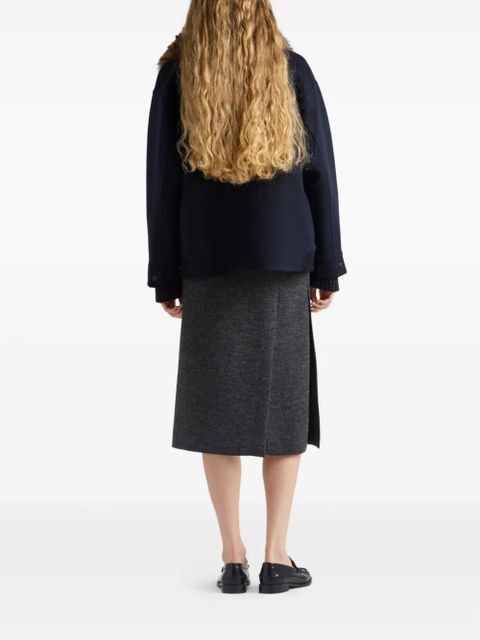 Prada buttoned reversible jacket - Blue - zdjęcie produktu nr 2