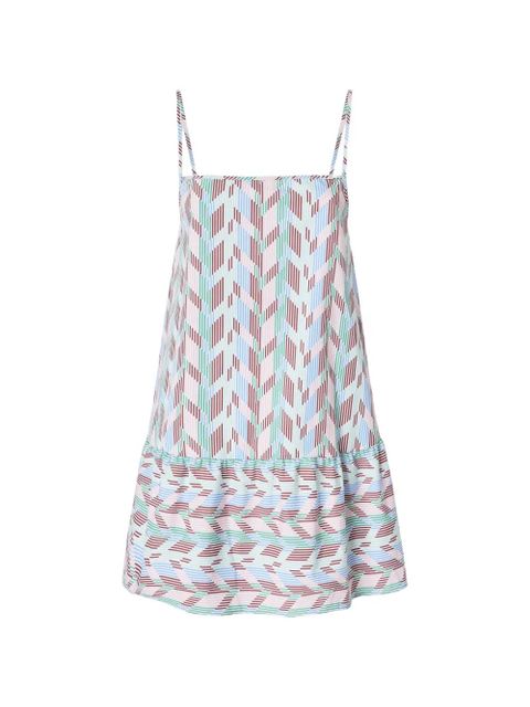 Missoni chevron-patterned mini dress - Blue - zdjęcie produktu nr 1