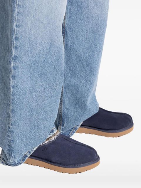 UGG Tasman stitched-trim slippers - Blue