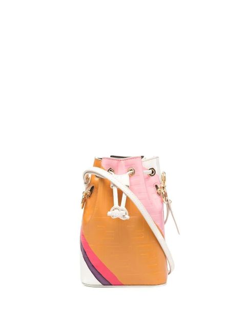 FENDI small Mon Tresor bucket bag - White - zdjęcie produktu nr 1