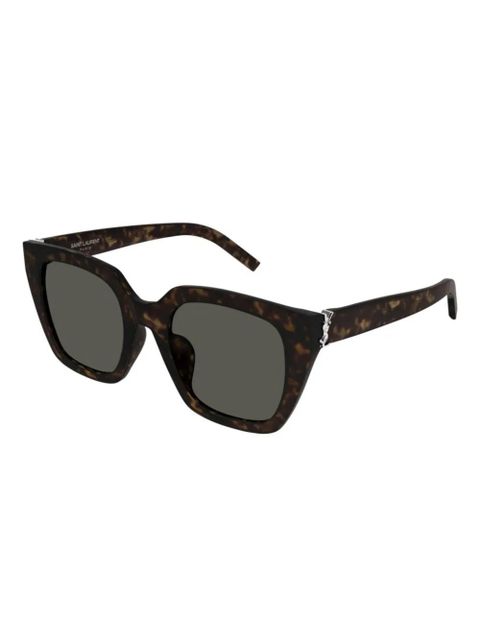 Saint Laurent Eyewear cat-eye sunglasses - Brown - zdjęcie produktu nr 2