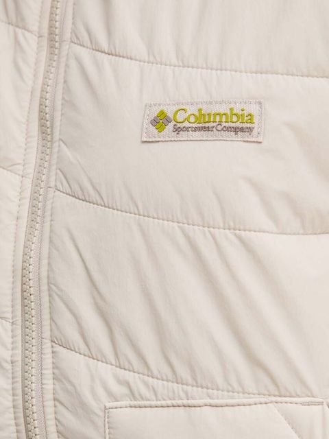 Columbia kurtka Wallowa Insulated damska kolor beżowy przejściowa oversize 2090751