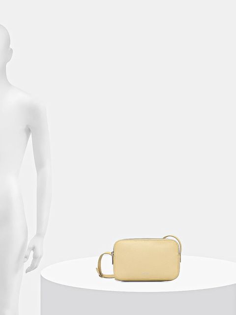 Calvin Klein torebka kolor żółty LV04F3276G