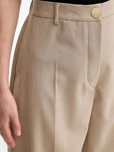 Sportmax buttoned trousers - Neutrals