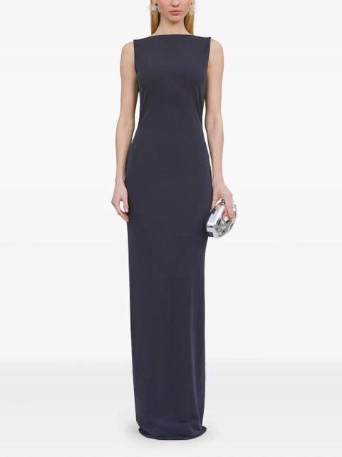 Cult Gaia cowl-back sleeveless gown - Blue - zdjęcie produktu nr 1