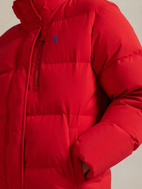 Polo Ralph Lauren kurtka puchowa kolor czerwony zimowa 211971190