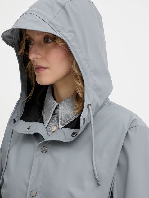 Rains kurtka 12010 Jacket W3 kolor szary przejściowa 12010