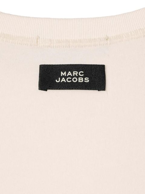 Marc Jacobs bow-print T-shirt - Neutrals