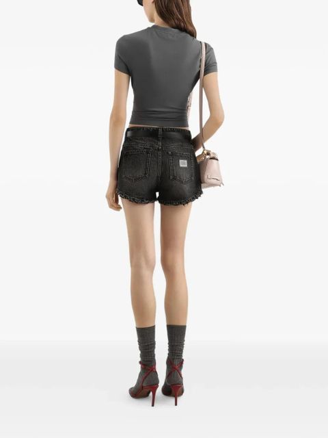 Dolce & Gabbana graphic-print cotton T-shirt - Grey