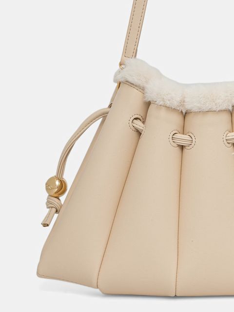 Themoire torebka kolor beżowy TMFW25DFEDF81