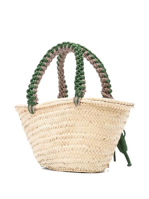 ALEMAIS Macrame midi basket - Neutrals