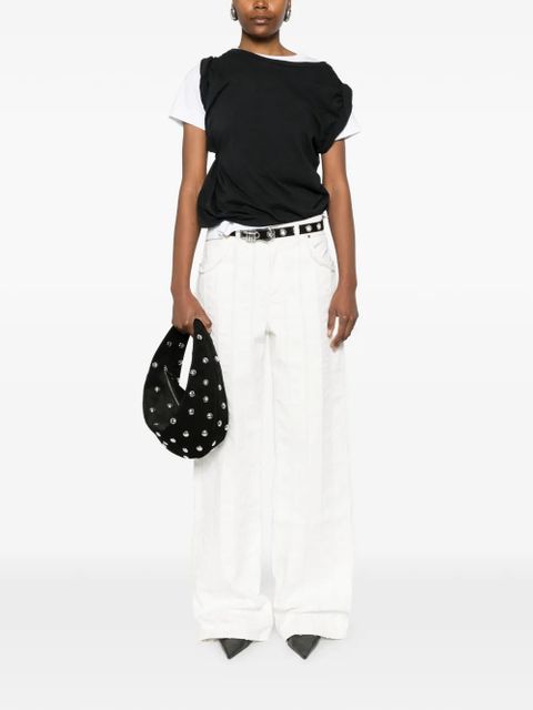Blumarine fringed jeans - White - zdjęcie produktu nr 2