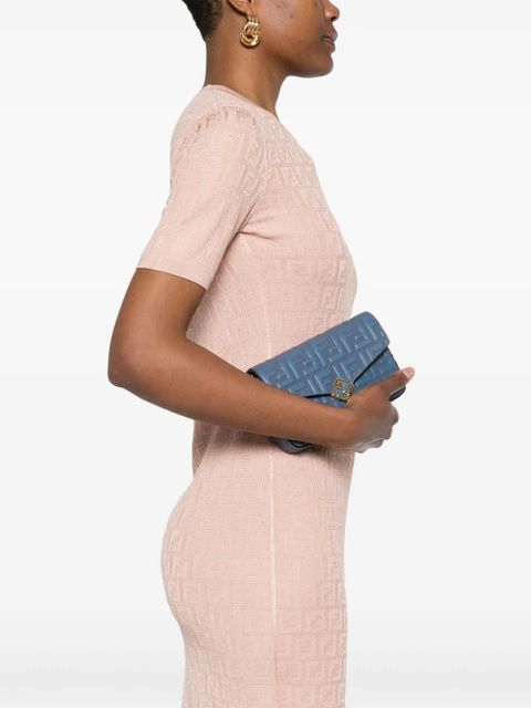 FENDI FF Diamonds clutch bag - Blue - zdjęcie produktu nr 2