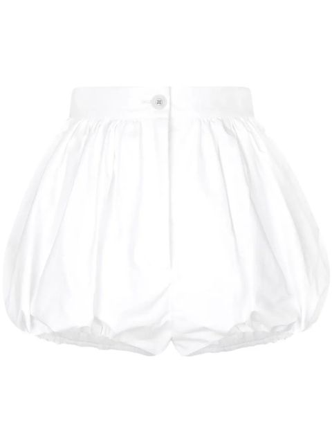 Dolce & Gabbana High-rise cotton shorts - White - zdjęcie produktu nr 1