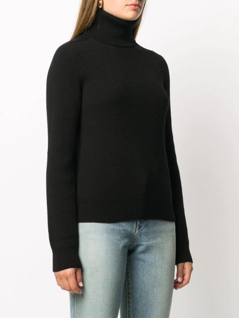 Saint Laurent cashmere turtleneck jumper - Black - zdjęcie produktu nr 2