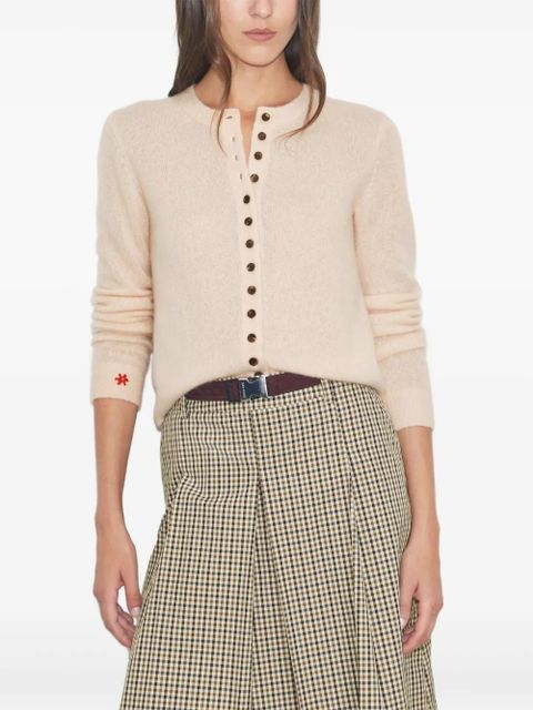 Tory Burch button-detail cashmere cardigan - Neutrals