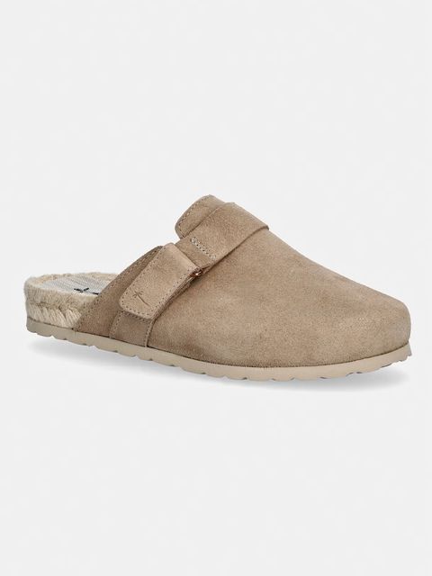 Manebi klapki zamszowe Hamptons Clog Mules - zdjęcie produktu nr 2