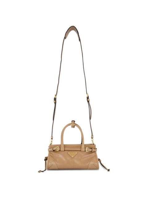 Prada Bonnie leather shoulder bag - Neutrals - zdjęcie produktu nr 2