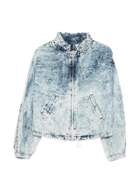 MARANT ÉTOILE zipped denim jacket - Blue - zdjęcie produktu nr 1