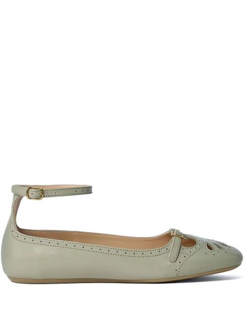 Chloé adjustable strap slides - Neutrals - zdjęcie produktu nr 1