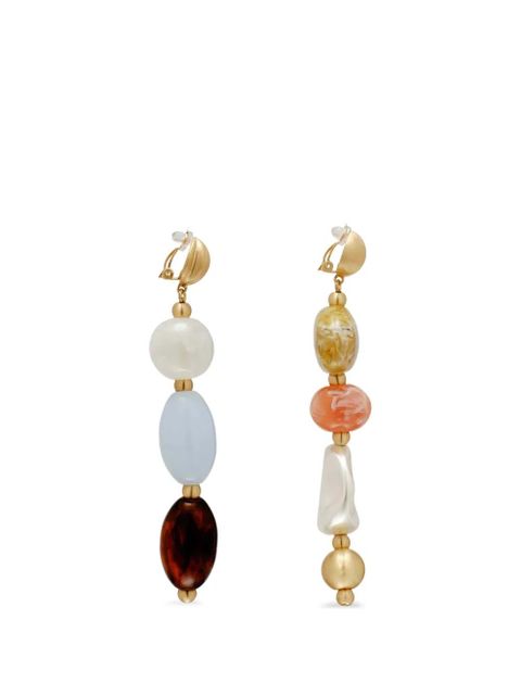 Cult Gaia asymmetrical-design earrings - Gold