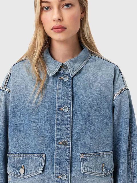 AllSaints koszula jeansowa HETTIE