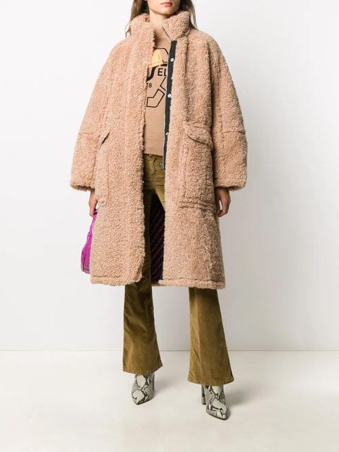 Diesel oversized textured coat - Neutrals - zdjęcie produktu nr 2